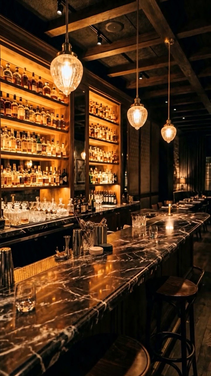 The bar